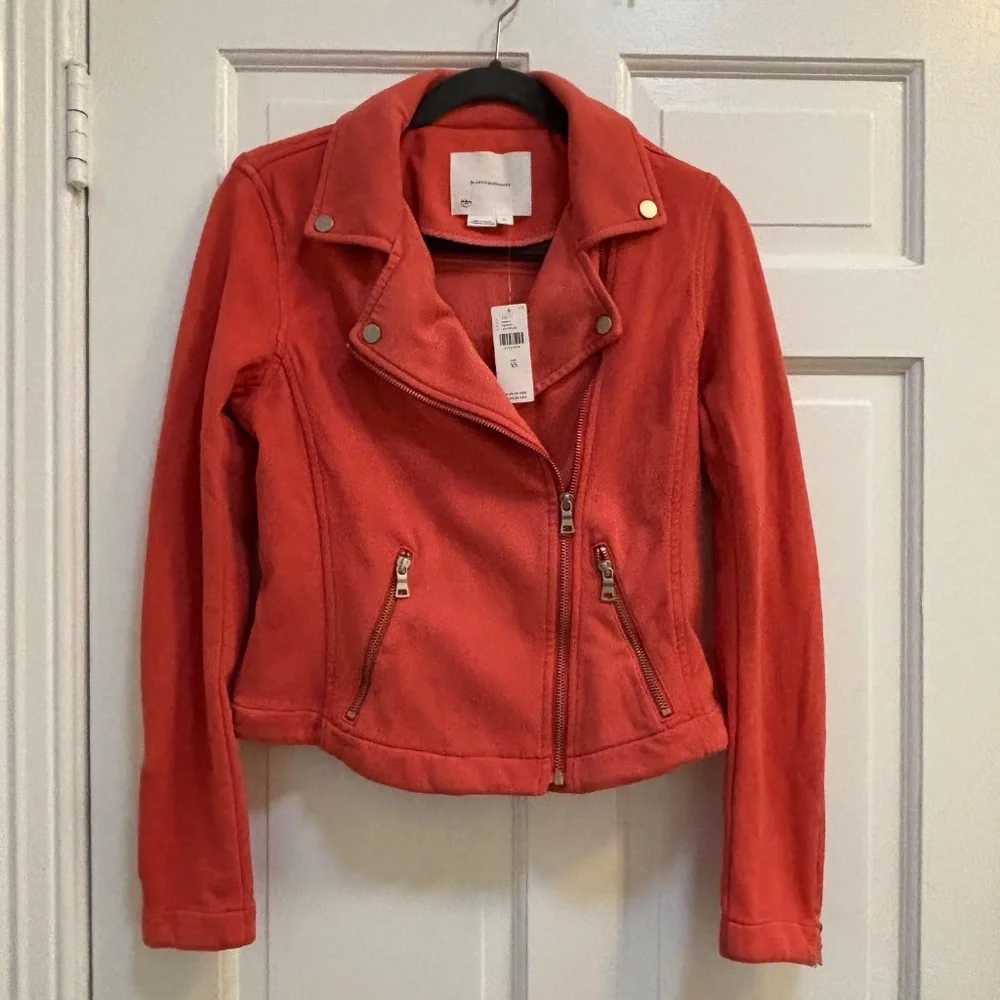 Anthropologie The Saige Moto Jacket NWT